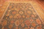 Detail Of Large Antique Turkish Oushak Rug 71595 by Nazmiyal Antique