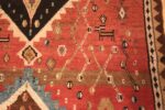 Detail Of Tribal Vintage Persian Gabbeh Rug 72091 by Nazmiyal Antique Rugs
