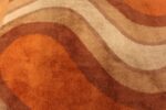 Detail Of Vintage Scandinavian Rya Rug 71993 by Nazmiyal Antique Rugs