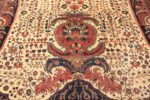 Details Of Large Antique Persian Sarouk Farahan Tree Of Life Rug 71777 by Nazmiyal Antique Rugs