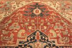 Details Of Large Antique Persian Heriz Rug 72051 by Nazmiyal Antique Rugs