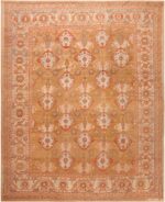 Room Size Antique Persian Bakshaish Rug 71952 by Nazmiyal Antique Rugs