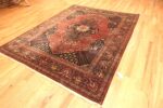 Side Of Antique Persian Mohtasham Kashan Rug 71617 by Nazmiyal Antique Rugs
