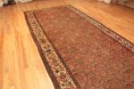 Side Of Gallery Size Antique Persian Malayer Rug 71996 by Nazmiyal Antique Rugs
