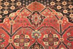 Texture Of Antique Persian Mohtasham Kashan Rug 71617 by Nazmiyal Antique Rugs
