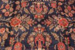 Texture Of Fine Oversized Antique Persian Kashan Manchester Wool Rug 72080 by Nazmiyal Antique Rugs