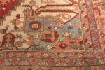 Texture Of Large Antique Persian Heriz Rug 72051 by Nazmiyal Antique Rugs