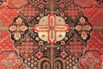 Texture Of Antique Persian Mohtasham Kashan Rug 71617 by Nazmiyal Antique Rugs