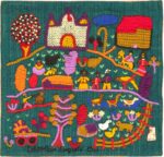 Vintage Colombian Arpillera Embroidery 46453 by Nazmiyal Antique Rugs