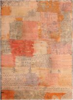 Vintage Scandinavian Paul Klee Rug 71616 by Nazmiyal Antique Rugs