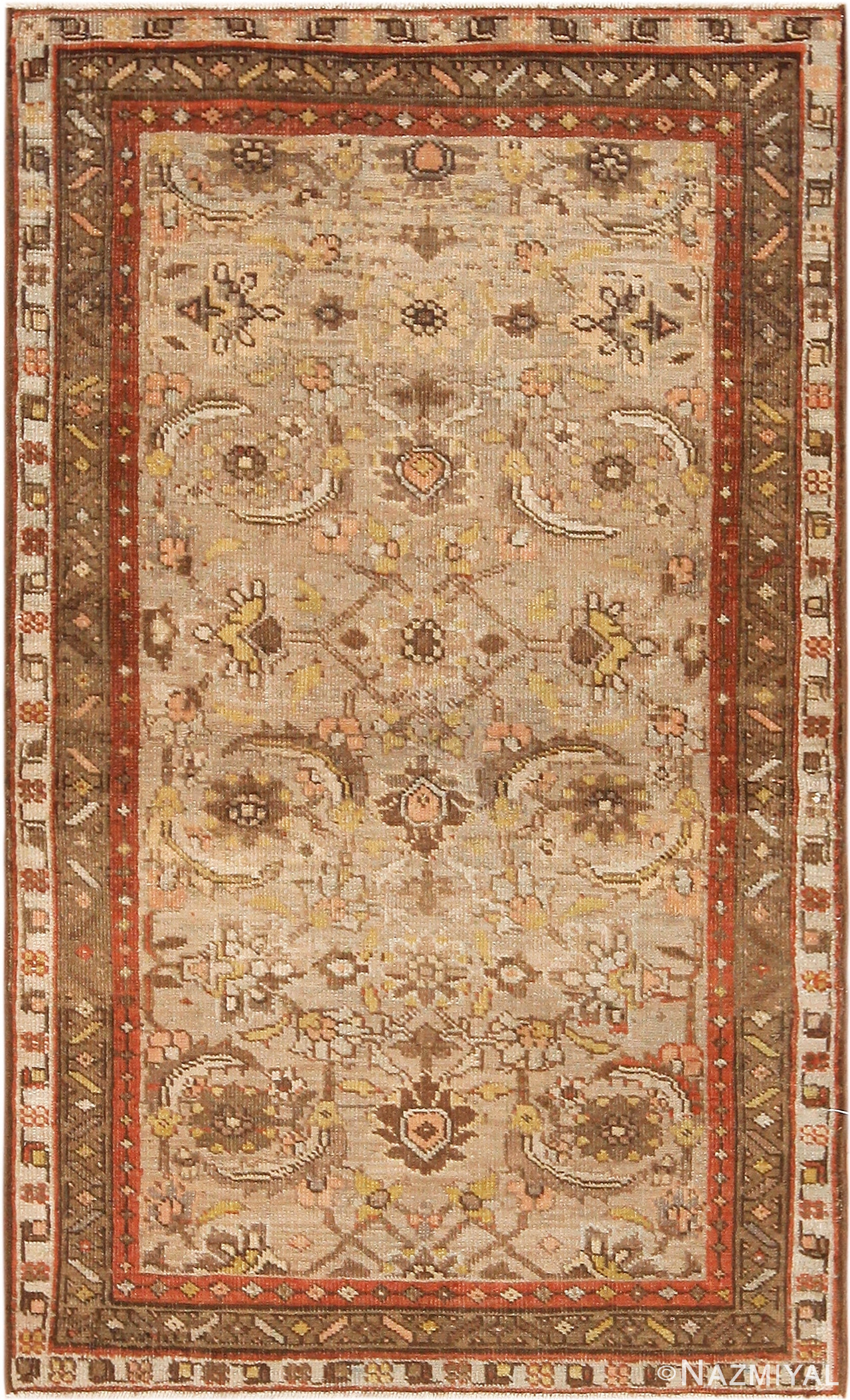 Antique Persian Malayer Rug 72046 by Nazmiyal Antique Rugs