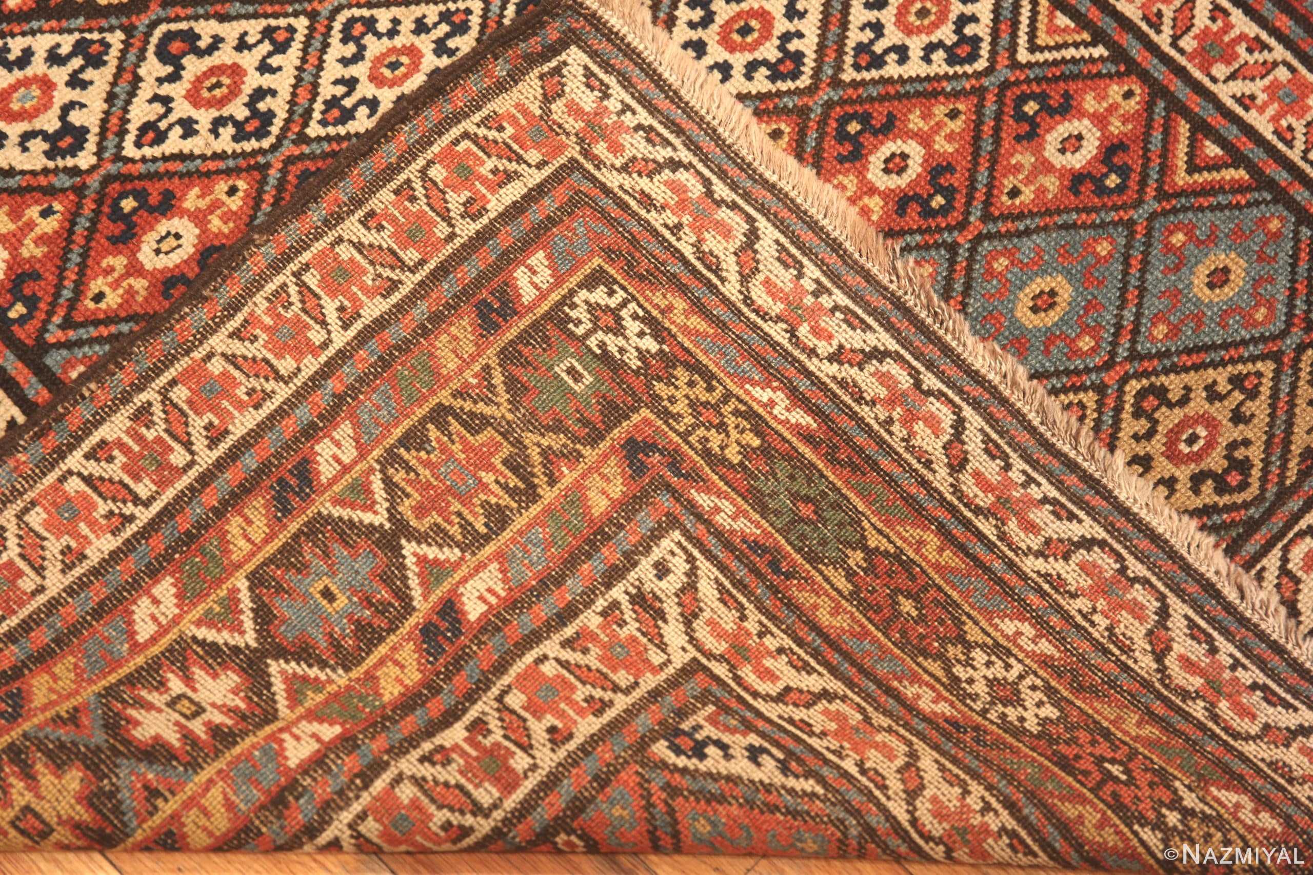 Tribal Persian Kurdish Runner Rug 72043 Nazmiyal Antique Rugs