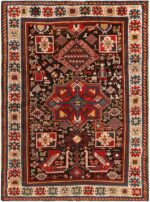 Antique Caucasian Kazak Rug 72095 by Nazmiyal Antique Rugs