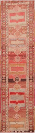 Antique Persian Kurdish Runner Rug 72154 by Nazmiyal Antique Rugs