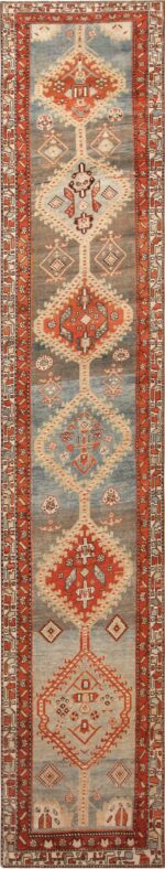 Antique Persian Malayer Runner Rug 72153 by Nazmiyal Antique Rugs