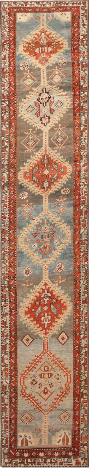 Antique Persian Malayer Runner Rug 72153 by Nazmiyal Antique Rugs