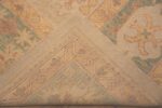 Back Of Large Modern Turkish Oushak Rug 72159 by Nazmiyal Antique Rugs