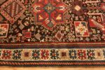 Border Of Antique Caucasian Kazak Rug 72095 by Nazmiyal Antique Rugs