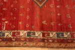 Border Of Beautiful Tribal Animal Design Antique North West Persian Rug 72073 by Nazmiyal Antique Rugs