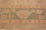 Border Of Large Modern Turkish Oushak Rug 72159 by Nazmiyal Antique Rugs