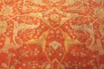 Detail Of Antique Turkish Oushak Rug 71941 by Nazmiyal Antique Rugs