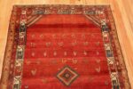 Detail Of Beautiful Tribal Animal Design Antique North West Persian Rug 72073 by Nazmiyal Antique Rugs