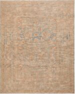 Modern Turkish Oushak Rug 72151 by Nazmiyal Antique Rugs
