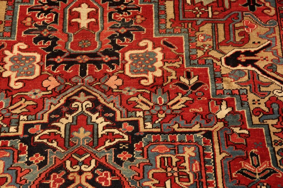 Antique Rustic Rugs Rustic Antique Persian Heriz Rug 71795 Nazmiyal Antique Rugs