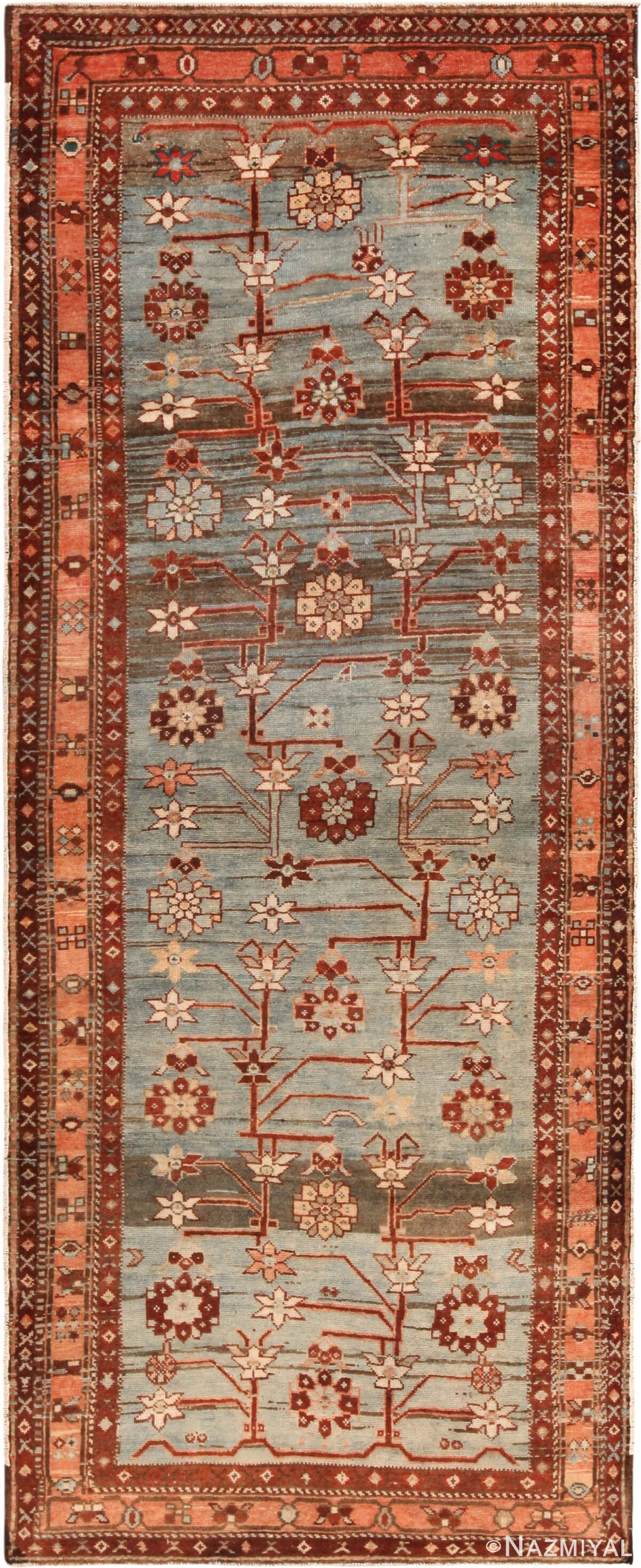 Antique Persian Malayer Runner Rug 72149 by Nazmiyal Antique Rugs