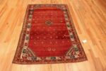 Whole View Of Beautiful Tribal Animal Design Antique North West Persian Rug 72073 by Nazmiyal Antique Rugs