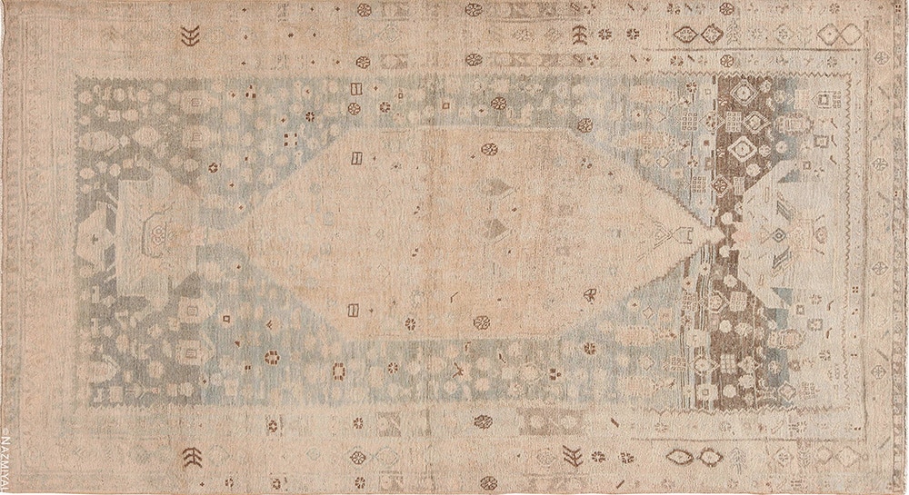 Antique Persian Bidjar Rug #60529 by Nazmiyal Antique Rugs