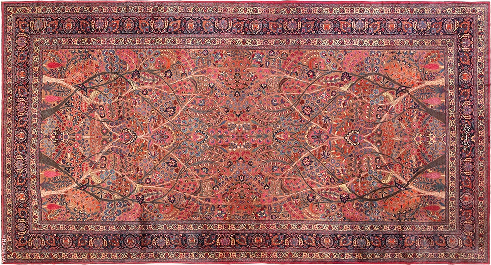 Antique Persian Khorassan Rug Antique Persian Khorassan Rug #71842 by Nazmiyal Antique Rugs