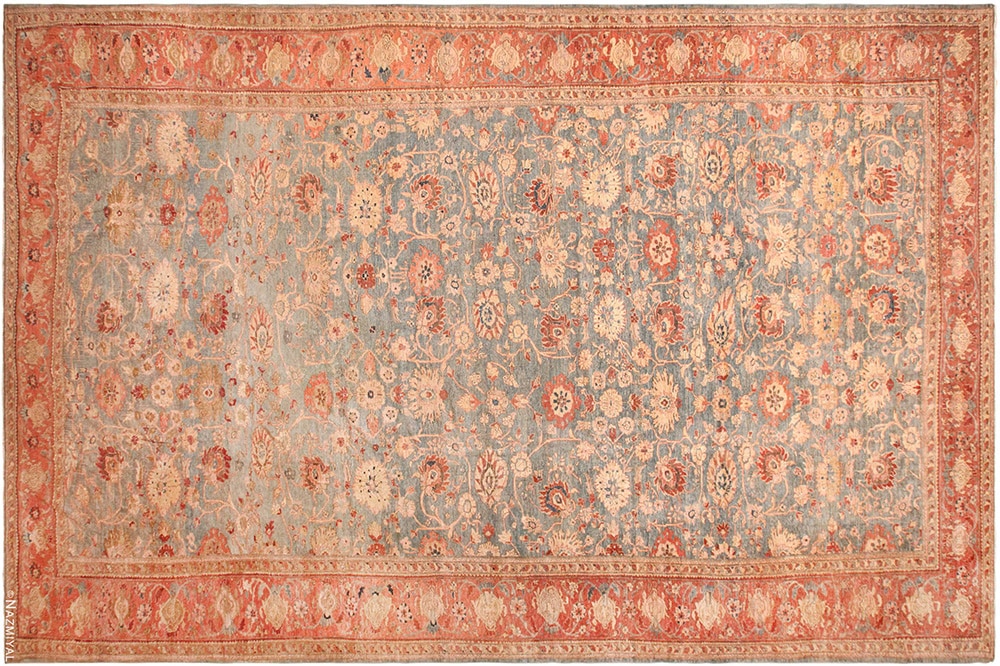 Antique Persian Sultanabad Allover Palmette Motif Rug #72205 Antique Persian Sultanabad Allover Palmette Motif Rug #72205 by Nazmiyal Antique Rugs