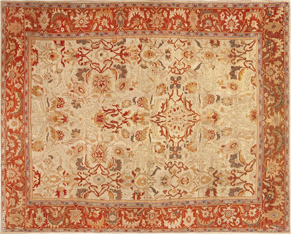 Antique Persian Sultanabad Primitive Floral Pattern Rug #71955 Antique Persian Sultanabad Primitive Floral Pattern Rug #71955 by Nazmiyal Antique Rugs