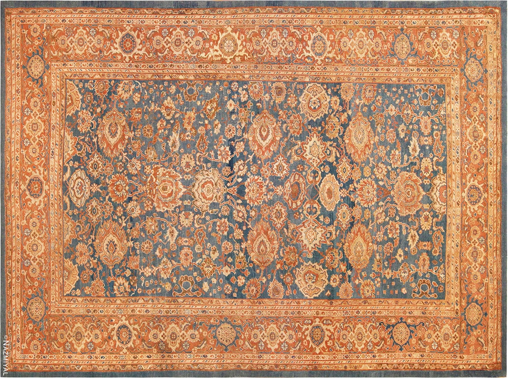 Antique Persian Sultanabad Rug Antique Persian Sultanabad Rug #71954 by Nazmiyal Antique Rugs