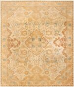 Antique Persian Polonaise Design Tabriz Rug 72243 by Nazmiyal Antique Rugs