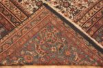 Back Of Oversized Antique Persian Farahan Rug 72238 by Nazmiyal Antique Rugs