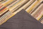 Back Of Warm Colors Modern Turkish Rag Rug 72210 by Nazmiyal Antique Rugs