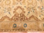 Border Of Antique Persian Polonaise Design Tabriz Rug 72243 by Nazmiyal Antique Rugs