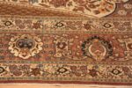 Border Of Antique Vase Tree Of Life Persian Tabriz Rug 72227 by Nazmiyal Antique Rugs