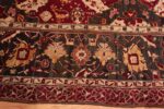 Border Of Oversized Antique Indian Agra Rug 72240 by Nazmiyal Antique Rugs