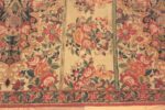 Border Of Vase Design Antique Persian Kerman Rug 72185 by Nazmiyal Antique Rugs
