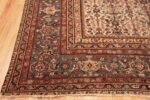 Corner Of Oversized Antique Persian Farahan Rug 72238 by Nazmiyal Antique Rugs