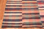 Corner Of Purple Tones Modern Turkish Rag Rug 72213 by Nazmiyal Antique Rugs