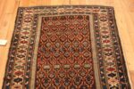 Detail Of Antique Caucasian Kuba Runner Rug 72187 by Nazmiyal Antique Rugs