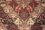 Detail Of Antique Persian Garden Design Kerman Rug 72225 by Nazmiyal Antique Rugs