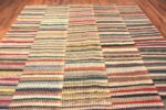 Detail Of Colorful Modern Turkish Rag Rug 72209 by azmiyal Antique Rugs