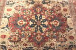 Details Of Antique Persian Heriz Area Rug 71939 by Nazmiyal Antique Rugs