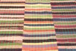 Details Of Rainbow Colors Striped Modern Turkish Rag Rug 72218 by Nazmiyal Antique Rugs