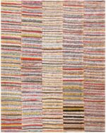 Modern Turkish Rag Rug 72212 by Nazmiyal Antique Rugs